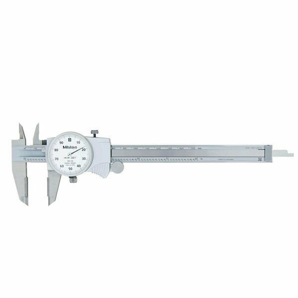 Beautyblade 0 to 6 in. Dial Caliper with 0.1 in. Range Per Revolution Outdoor Jaw BE3734158